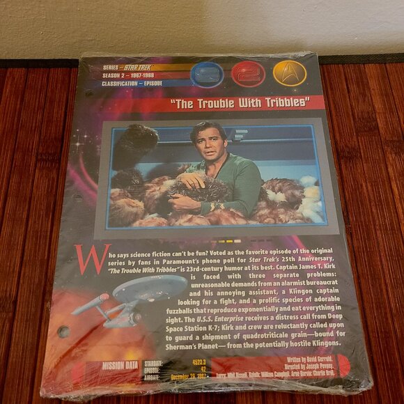 STAR TREK UNIVERSE 1997- SET OF INSERTS - NEWFIELD PUBLICATIONS - SEALED… - Picture 2 of 5